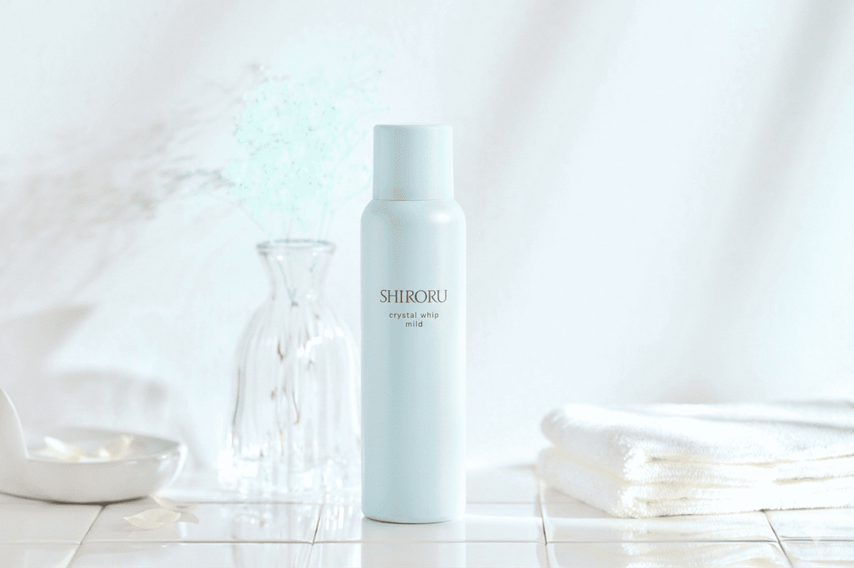SHIRORU Face Foam - Crystal Mild Whip  (120g)