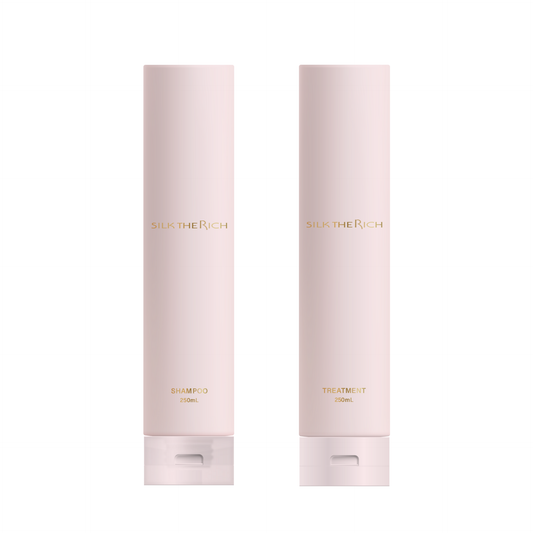 SILK THE RICH High Moist & Repair Shampoo & Treatment Set