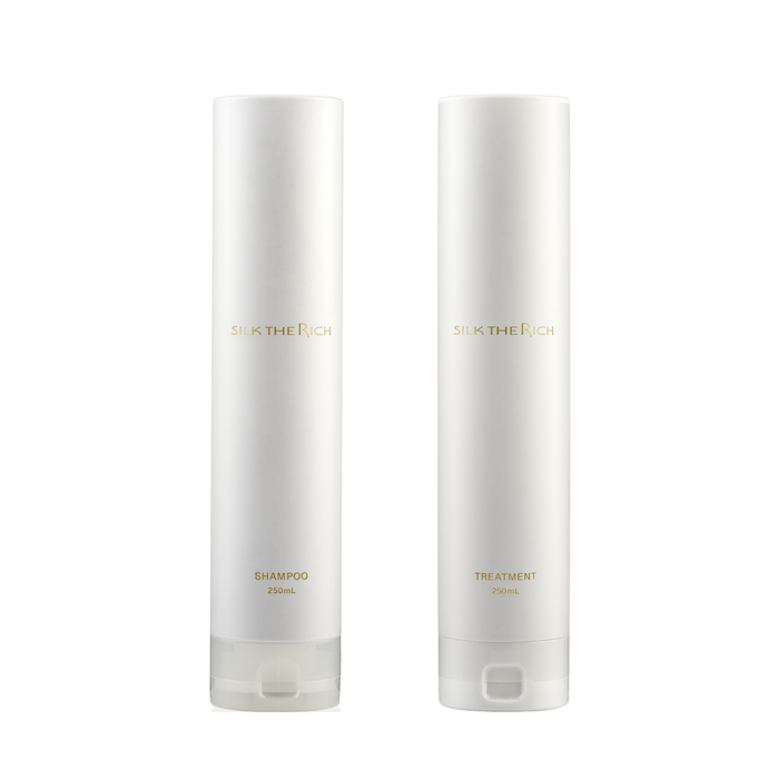 SILK THE RICH Moist & Repair Shampoo & Treatment Set