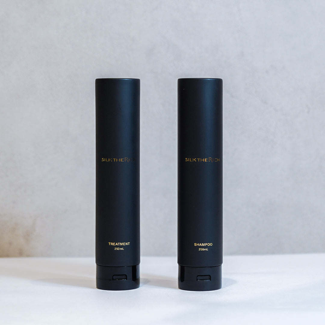 SILK THE RICH Scalp & Repair Shampoo & Treatment Set